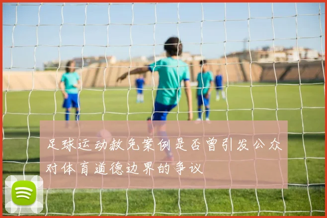 足球运动赦免案例是否曾引发公众对体育道德边界的争议